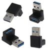 Новый 90-градусный адаптер-разъем USB 3.0 A папа-мама под прямым углом USB-штекер для ноутбука/ПК