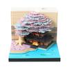 New Product 3D Memo Pad Custom Logo Desk Calendar Magic Tree Christmas Tree Notepad Bookmarks Stationery Gift Set Birthday Items