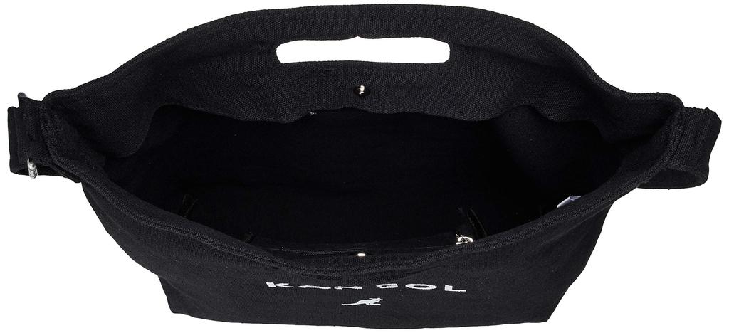 ГАРАНТИЯ НА ПРОДУКТ KANGOL 2WAY Сумка-тоут с принтом логотипа БЕСПЛАТНО Черный x Белый (Гарантия на продукт) [KANGOL] KGSA-BG00050