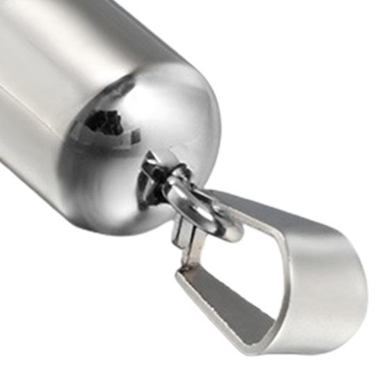 Подвеска для таблеток с крестом и гравировкой, титановая сталь, водонепроницаемый чехол для таблеток, подвеска, подарок