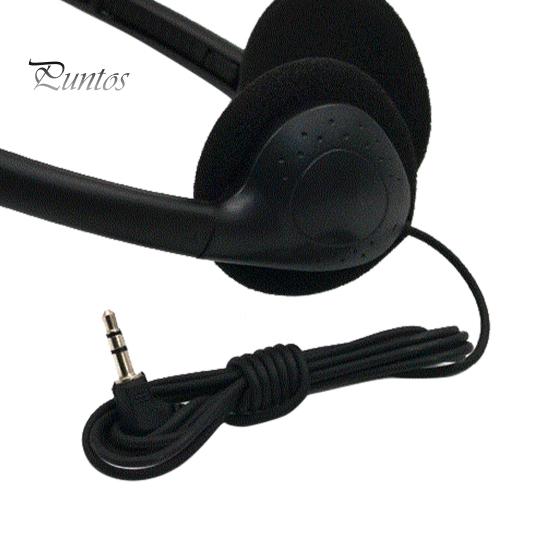 857 Wired Headset Noise Reduction Comfortable Wearing ABS 3.5mm Clear Stereo Portable Gaming Headphone for Gamer