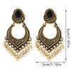 Металлические винтажные серьги-кисточки в этническом стиле для женщин и девочек, резные серьги-подвески в богемном стиле, ювелирные аксессуары, подарки