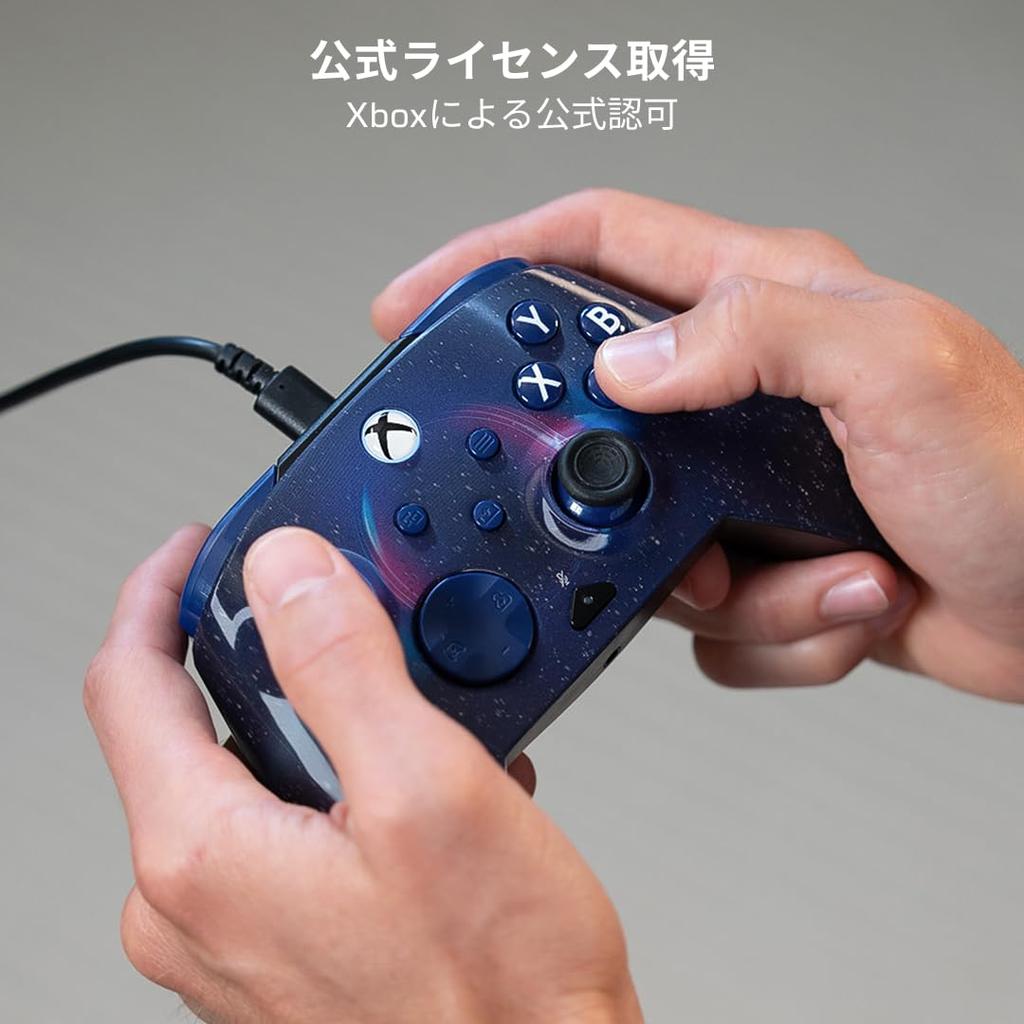 Officially Licensed by Turtle Beach Rematch Advanced Dark Cosmos Compatible with Xbox Series Xbox and Windows PC Lenticular Hair Mappable Back Audio