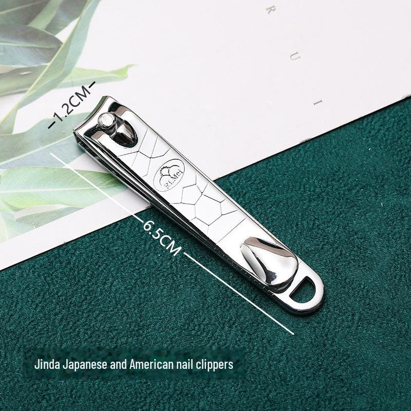 Nail Care Set: Cuticle Scissors, Manicure Files, Steel Push, Pedicure Knife, Nail Scissors for Home & Salon