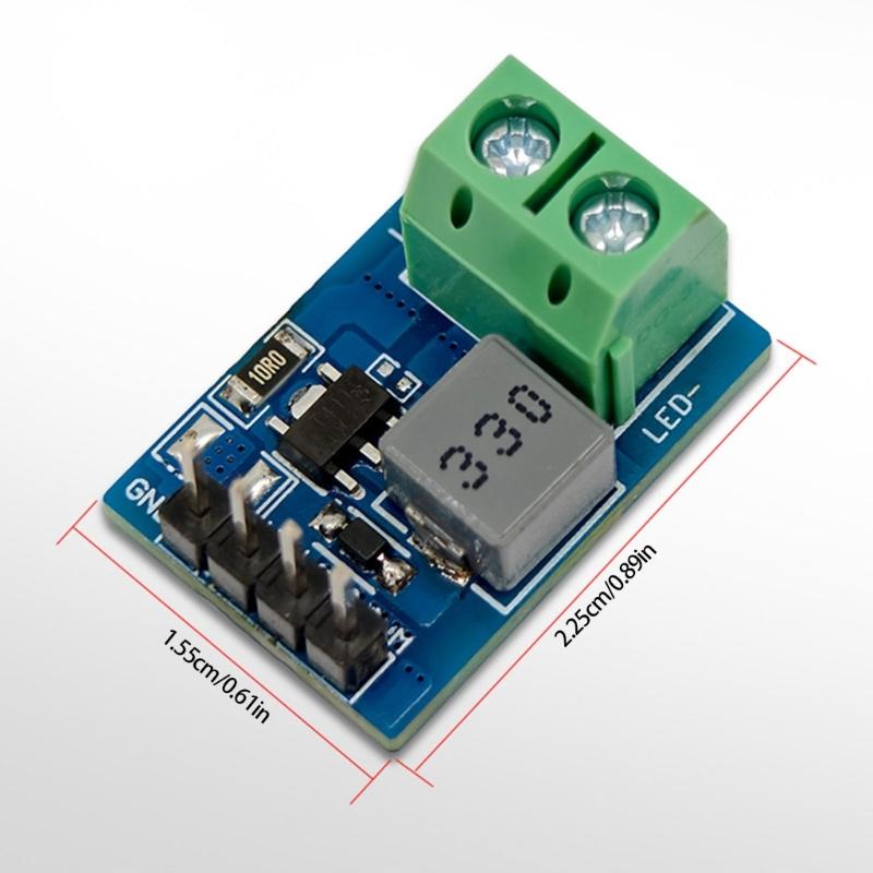 PT4115 LED Driver Module 12V Constant Current Output 1-10 String Support For LED Light Low Power Consumption