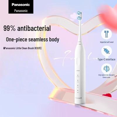 Звуковая электрическая зубная щетка Panasonic серии EW-DC031, штепсель CN (адаптер в комплекте)