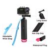 Floating Hand Grip Waterproof Monopod for GoPro Hero 13 12 11 10 9 8 Handler Handle Mount Accessories for Underwater Snorkeling