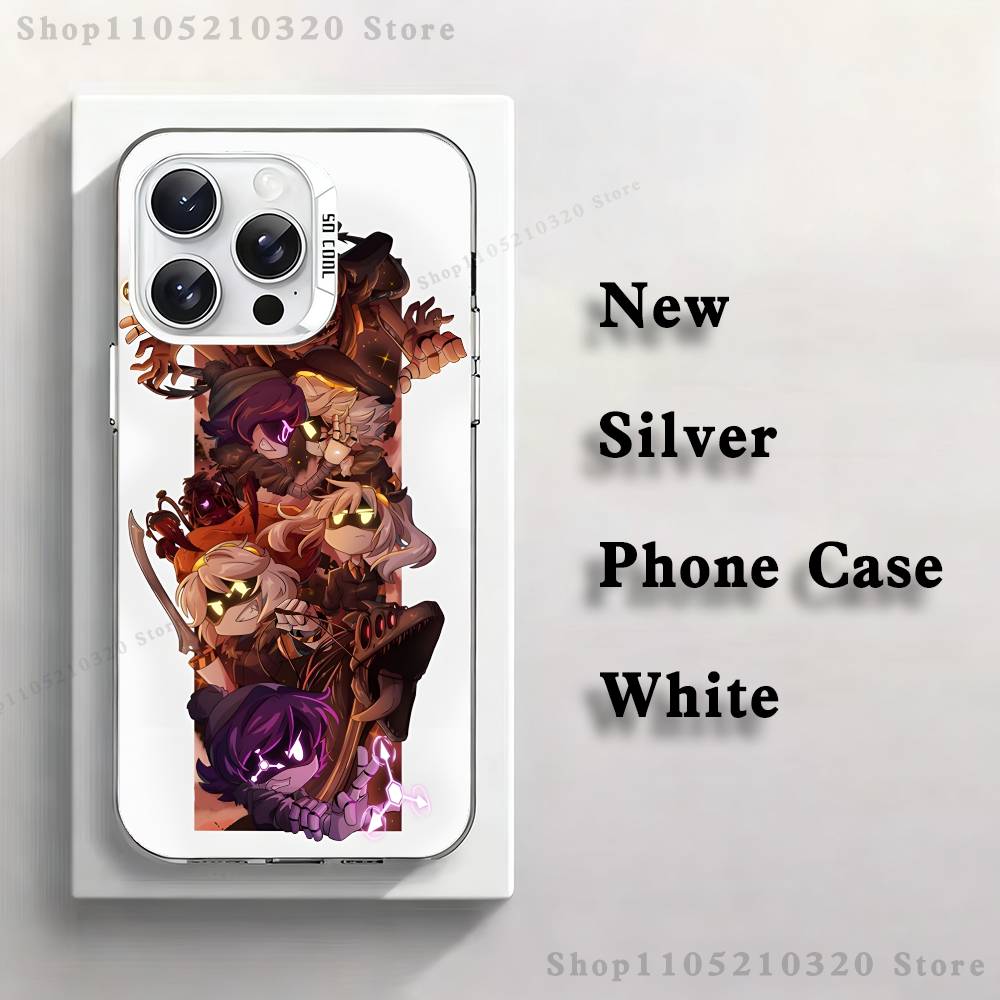 M-Murder D-Drones Game Phone Case For iPhone 17,16,15,14,13,12,11,Pro,Max,Plus,E,Air,Mini White Tpu Cover