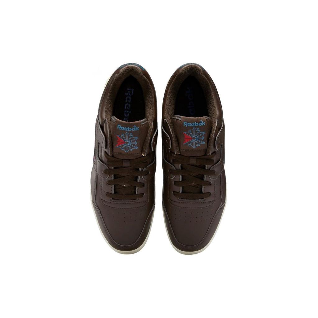 Reebok Кроссовки Workout Plus Vintage с низким верхом Унисекс Кроссовки Коричневый FZ6025