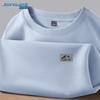 Мужская футболка Jeanswest из чистого хлопка свободного кроя с длинным рукавом