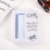 Clear Pockets Photo Album Holder Cute Cartoon Small Card Collect Book  Letters
