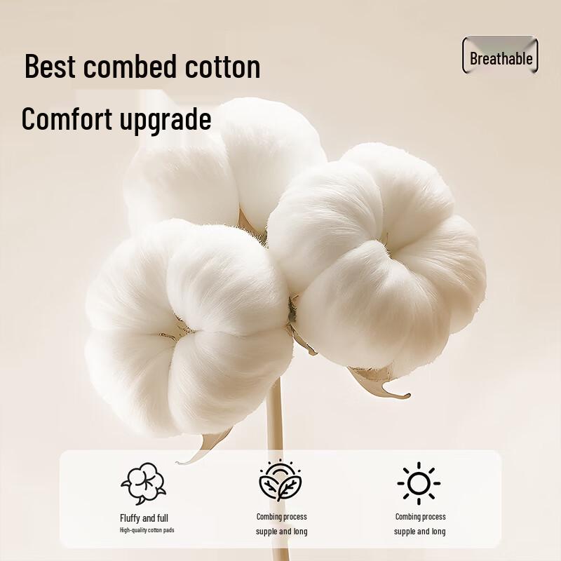 Caiyue Women's 10A Antibacterial Thermal Cotton Undershirt