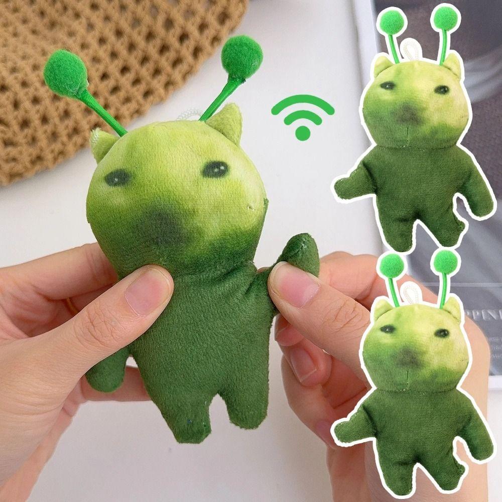 Мягкая игрушка инопланетный кот плюшевая игрушка абстрактный дизайн кот брелок уродливый милый плюшевый украшение для сумки