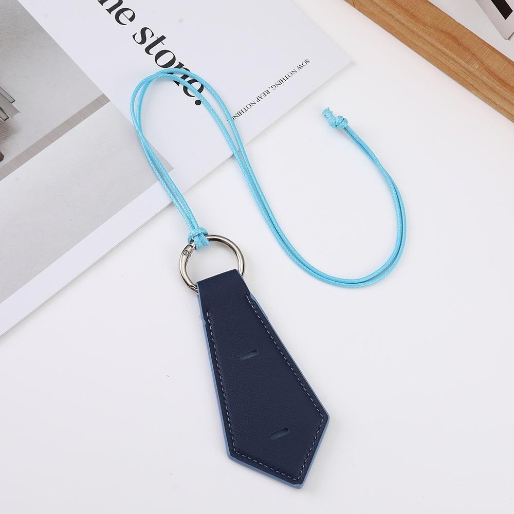 Leather Sunglasses Lanyard Colorful Bag Charm Creative Neckband Glasses Storage Clip for Travel