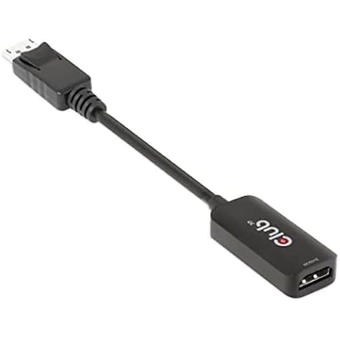 Adaptateur Actif HDR - Club 3D - DisplayPort 1.4 Vers HDMI - 4K 120Hz - 8K 60Hz - Audio LPCM