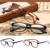 Vintage Resin Reading Glasses Women Men Ultralight Square Presbyopia Eyeglasses Vision Care Lightweight Hyperopia Eyewear