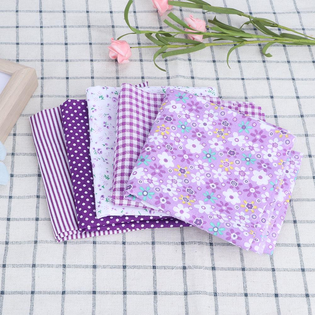 5 шт. 50 см x 50 см DIY Handcraft Хлопковая Ткань Набивная Ткань Лоскутное Искусство Шитье Рукоделие