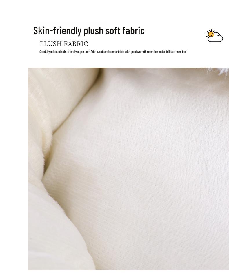 Уютная плюшевая кошачья лежанка - Круглая, полузакрытая для глубокого сна