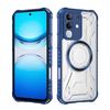 KEYSION Прозрачный магнитный чехол для VIVO Y29 4G Мягкий силикон+ПК Сверхпрочный противоударный чехол-накладка на заднюю панель телефона для IQOO Z10X 5G