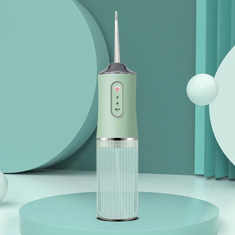USB электрический ирригатор для полости рта, портативный стоматологический водный ирригатор, перезаряжаемая водоструйная нить, зубочистка, 4 струйных наконечника, несколько режимов