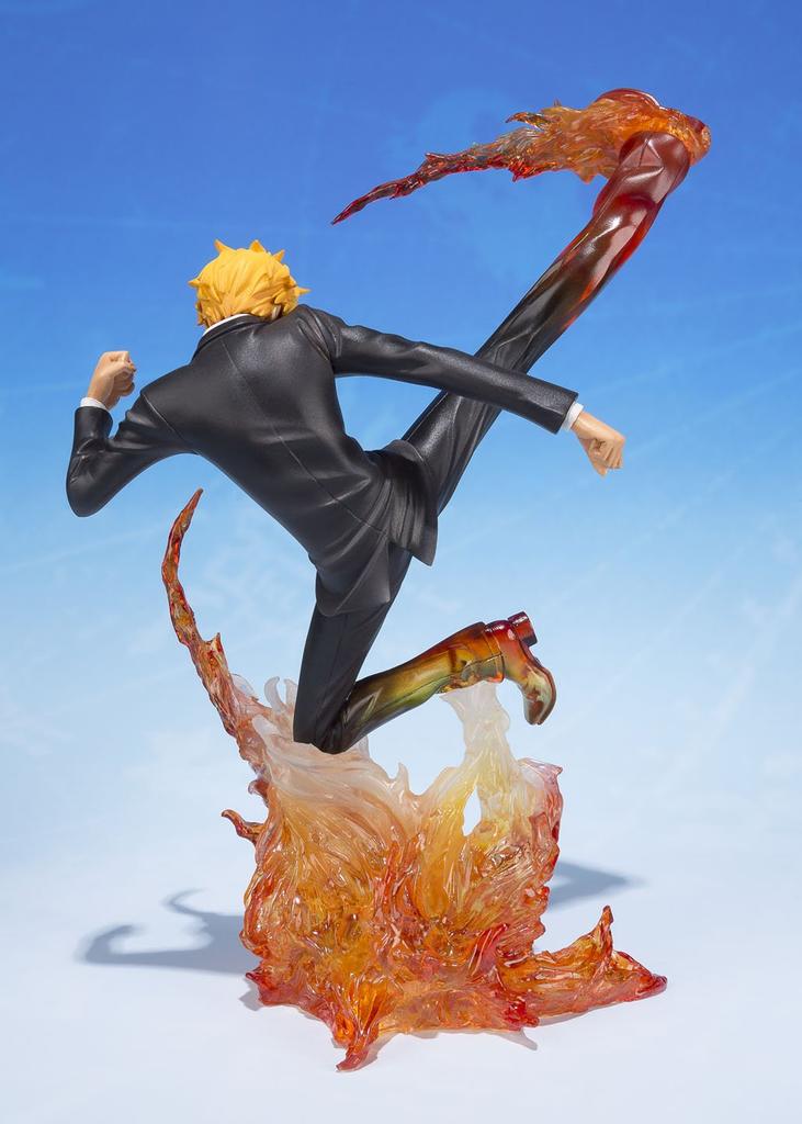 TAMASHII NATIONS Figuarts ZERO ONE PIECE Sanji Devil Style Legs First Class Minced Meat Jambu Premiere 160 мм окрашенная полная фигурка - - (Дьявол Асси)