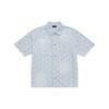 MLB MONOGRAM SS25 Рубашка Унисекс Светло-голубая 3ADRM0553-50BLL
