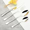 18/10 Stainless Steel Dinnerware High Quality Cutlery Set Silverware Dinner Set Steak Knife Fork Teaspoon Tableware Dropshipping