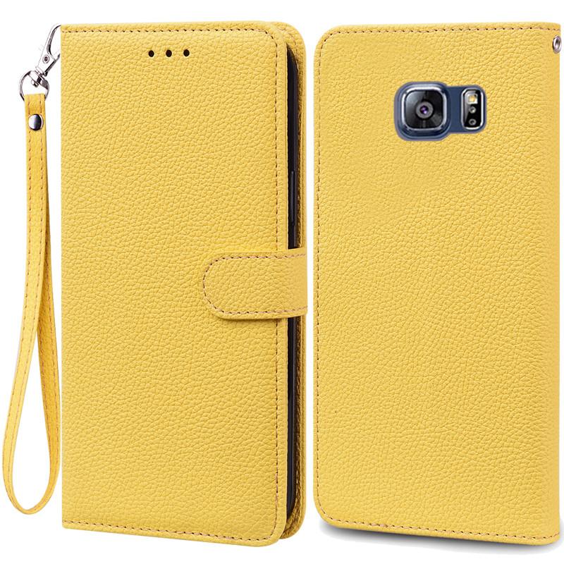 Чехол S6 Edge для Samsung Galaxy S6 Edge, чехол G925, кожаный флип-чехол-кошелек для Samsung S6, чехол S 6 edge, чехол G920, чехол-кошелек Fundas