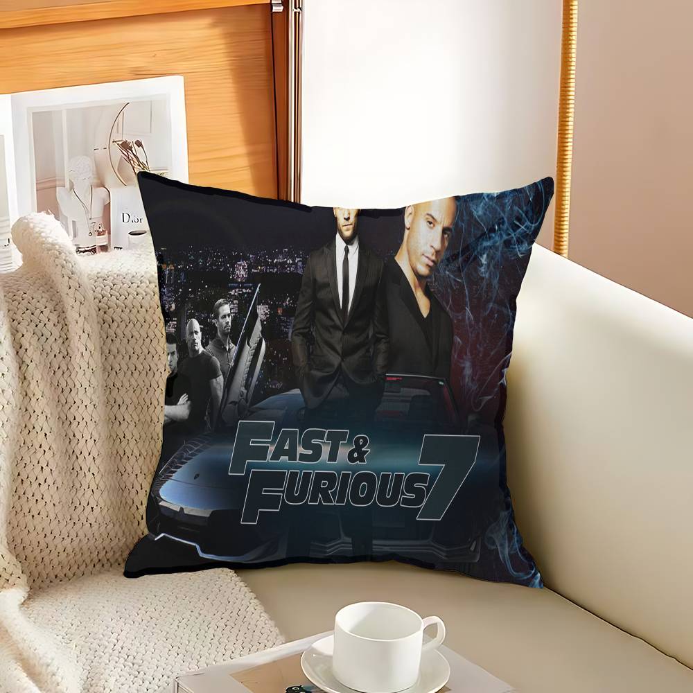 F-Fast & F-Furious pillow cover sofa cushion cover home room decoration children gift