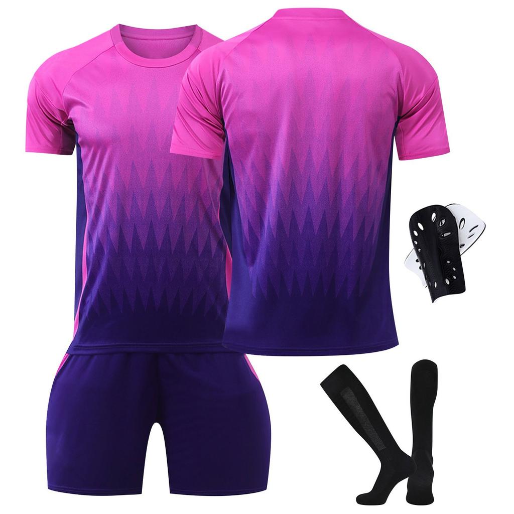 2425 футбольные майки, шорты, носки, комплект нового сезона, шорты, носки, наколенники, размеры для взрослых, наряды
