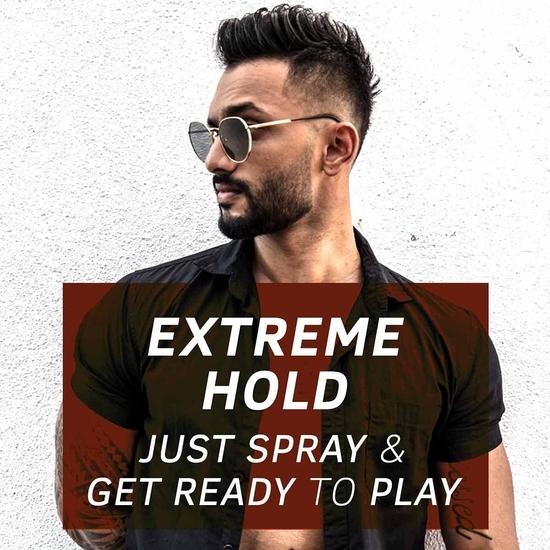 Ustraa Спрей для фиксации волос сильной фиксации – Придает блеск и равномерное покрытие