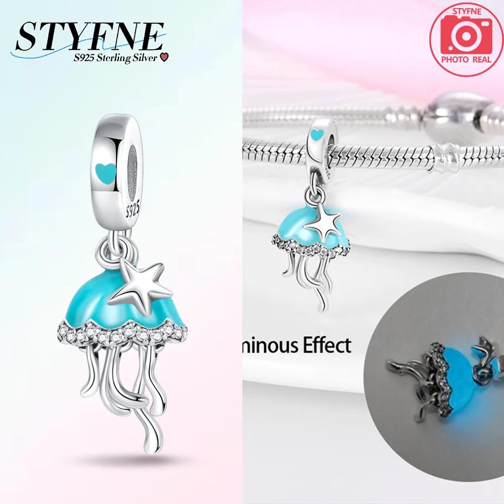 Светлячок Морская звезда Осьминог Медные шармы и Рыба Светящиеся Меняющие цвет Модные Оригинальные браслеты Сделай сам Изысканные ювелирные изделия Подарки