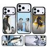 Животные зоопарка 1 Пингвины Чехол для телефона для iPhone 17 AIR 16 Pro Max 15 14 Pro 11 12 13 Ударопрочный силиконовый чехол