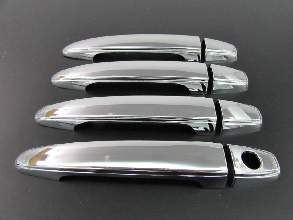 BRIGHTZ Chrome Outer Door Handle Covers for Toyota Alphard 1503 (10 Series/15 Series) [WISH-NOBU-FS-A4B0C1D3]