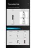 Rechargeable Electric Toothbrush & Water Flosser with Smart Display