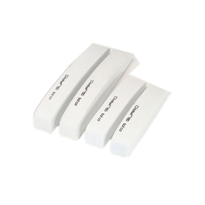 4 шт., защитная полоса для двери автомобиля, защита от царапин, наклейки на резиновый бампер автомобиля, автомобильный край двери, украшение автомобиля, бампер