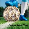 Custom Text Size 5 Soccer Ball, Standard Match Football For OutdoorGenshin Impact