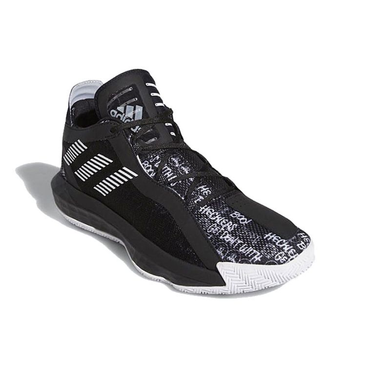adidas Д. Лиллард 6 Хейклеры Получают Сдачу Модные Универсальные Амортизирующие Нескользящие Износостойкие Низкие Кроссовки для Баскетбола EH2074