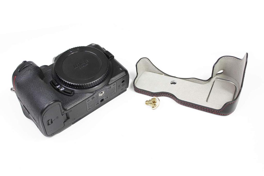 SIUTATDSH PU Leather Camera Case for Nikon and with Camera Tripod and Battery Replacement Included Z5, Z6II, Z7II, Holder, Shockproof, Shockproof,