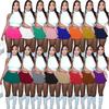 Womens Mini Pleated Skirts Sexy Cute Girl Y2k Short Cargo Skirt Club Tennis Skort Skater A Line with Slit