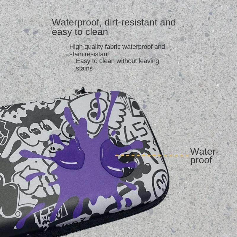 Чехол для переноски, совместимый с моделью Nintendo Switch OLED, легкий водонепроницаемый защитный чехол для хранения, аксессуары с 10 игровыми картриджами