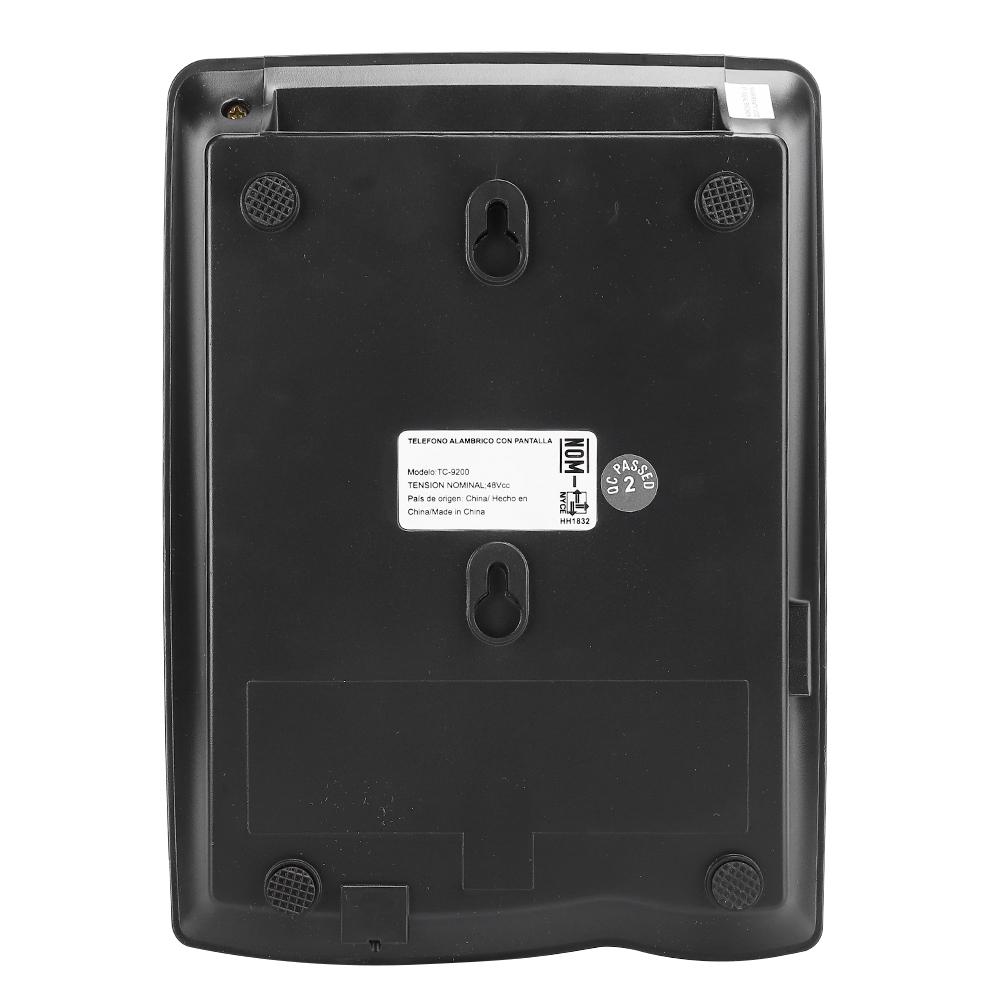 TC 9200 ABS Black Hands Free Caller Identification Family Business Office Hotel Fixed Landline Telephone