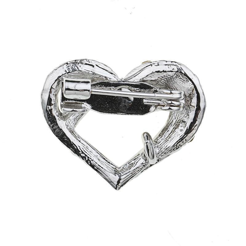 1PC Brooch Women Brooch Pin Rhinestone Crystal Wedding Elegant Fashion Accessories