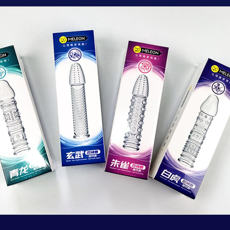 Мужской пенис Чехлы Удлинитель Презервативы Игрушки для взрослых Силиконовый палец Насадка для члена Стимуляция клитора Блокировка Кольца для пениса Секс-игрушки для мужчин