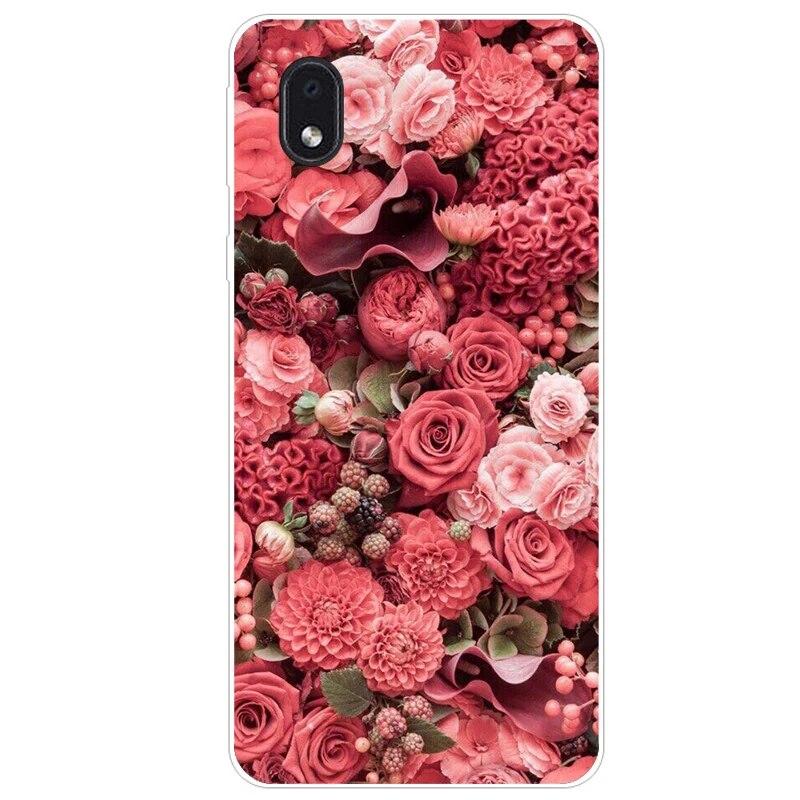 Чехол для Samsung Galaxy M01 A01, чехол для Samsung Galaxy M01 Core, мягкий чехол M 01 A01 Core, модный защитный черный силиконовый чехол