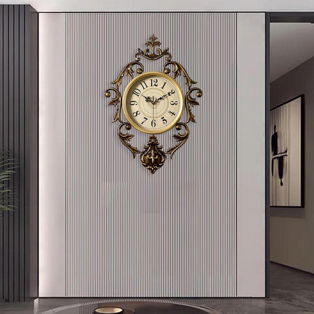 Железные настенные часы в стиле ретро с батарейным питанием, настенные подвесные часы без тикания для офиса, гостиной, дома, украшения фермерского дома