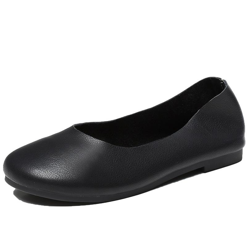 Simple Zen Handmade Leather Бабушкины Туфли - Женские Туфли На Мягкой Подошве Для Всех Сезонов