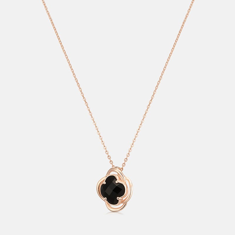 METROCITY JEWELRY La Rosa Серебряное ожерелье-роза A243SN1225RPZ