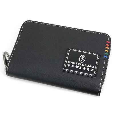 Двойной кошелек Sort Black Мужской