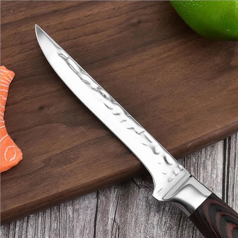 Кухонный нож для разделки мяса, нож для разделки мяса, нож для разделки мяса, инструмент для приготовления филе сырой рыбы